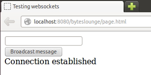 Websocket - Established connection